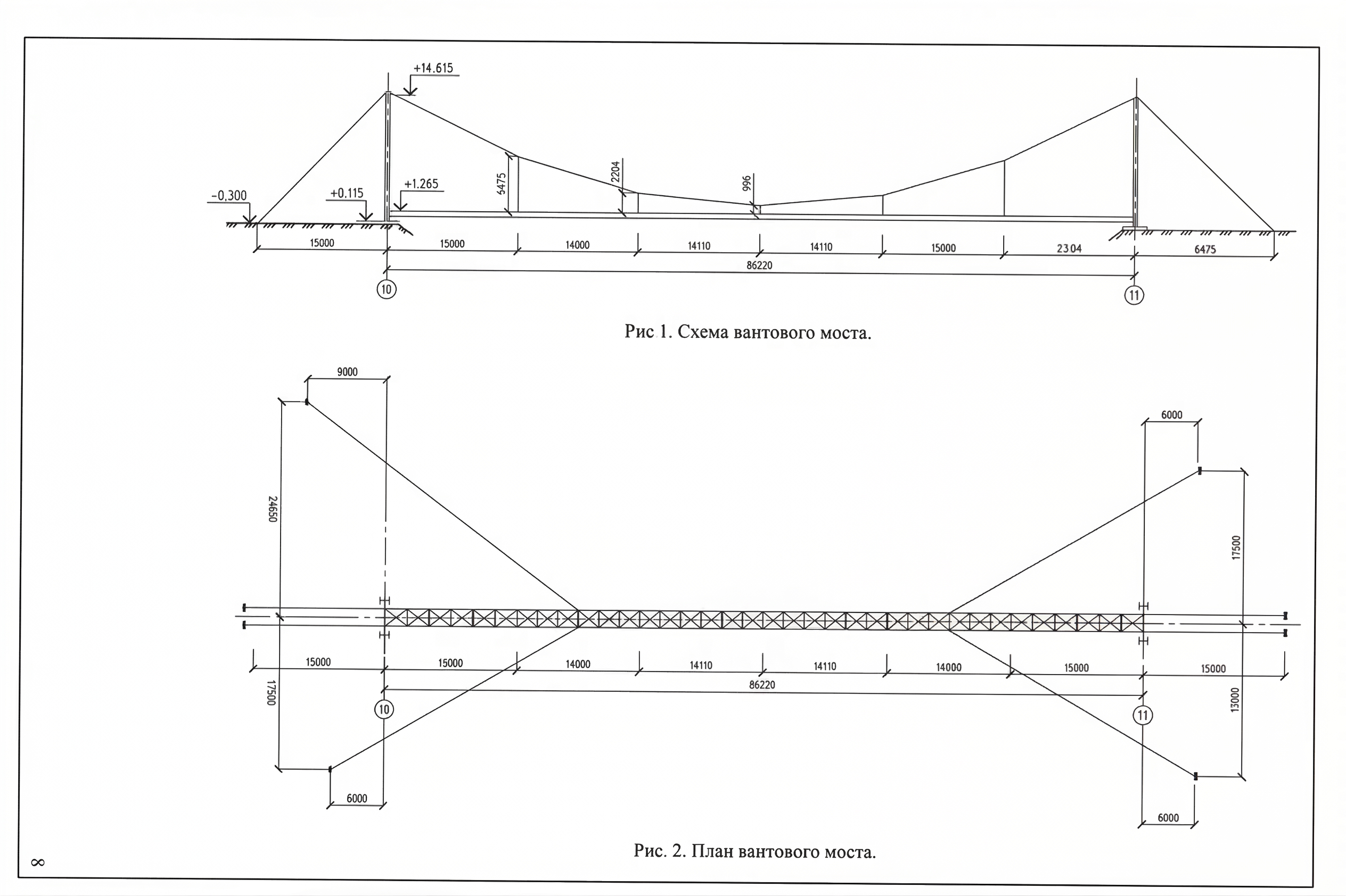 Экспертиза промышленной безопасности вантового моста для прокладки газопроводов через реку